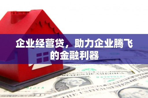 观塘企业经营贷，助力企业腾飞的金融利器