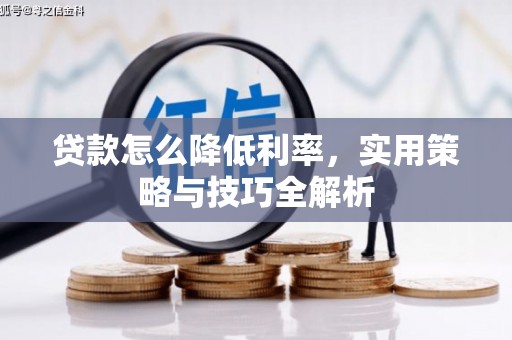 观塘贷款怎么降低利率，实用策略与技巧全解析