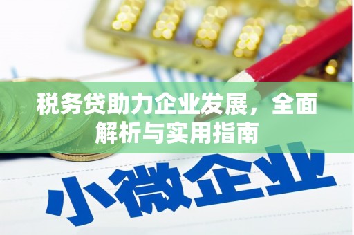 观塘税务贷助力企业发展，全面解析与实用指南