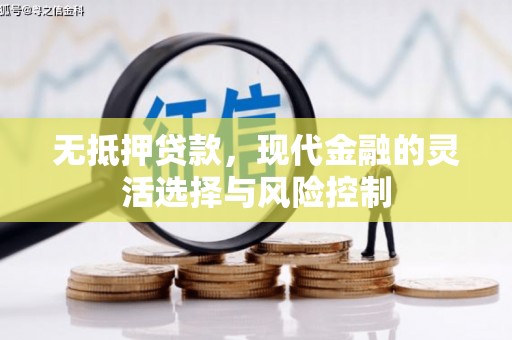 观塘无抵押贷款，现代金融的灵活选择与风险控制
