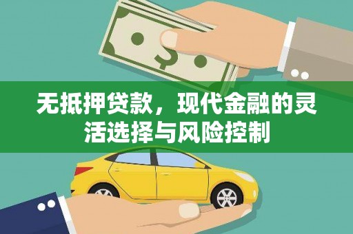 观塘无抵押贷款，现代金融的灵活选择与风险控制