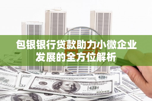 观塘包银银行贷款助力小微企业发展的全方位解析
