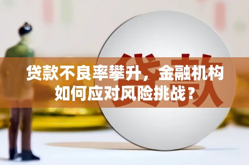 观塘贷款不良率攀升，金融机构如何应对风险挑战？