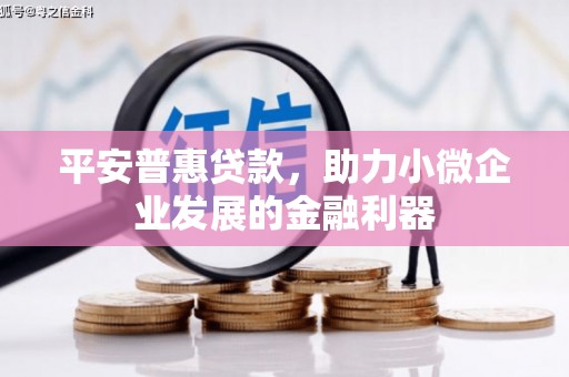 观塘平安普惠贷款，助力小微企业发展的金融利器
