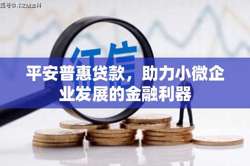 观塘平安普惠贷款，助力小微企业发展的金融利器