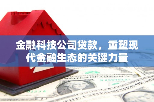 观塘金融科技公司贷款，重塑现代金融生态的关键力量