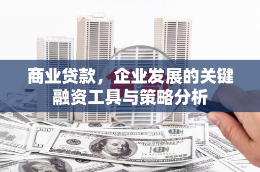 观塘商业贷款，企业发展的关键融资工具与策略分析