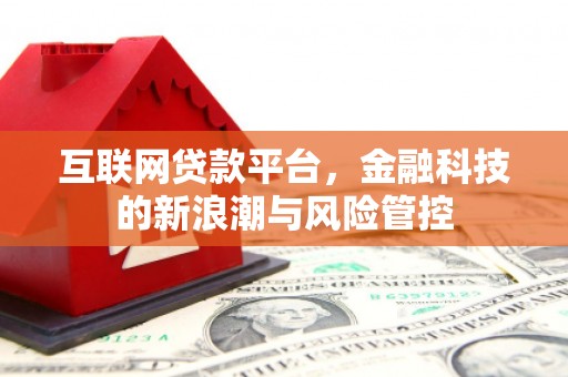 观塘互联网贷款平台，金融科技的新浪潮与风险管控